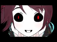 Vocaloid hair pale_skin red_eyes staring_at_you // 2160x1620 // 1.7MB